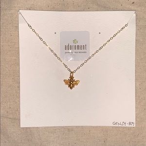 Gold Bumblebee Necklace